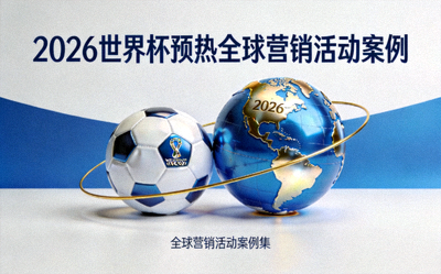 2026世界杯预热全球营销活动案例封面 - 足球与地球仪
